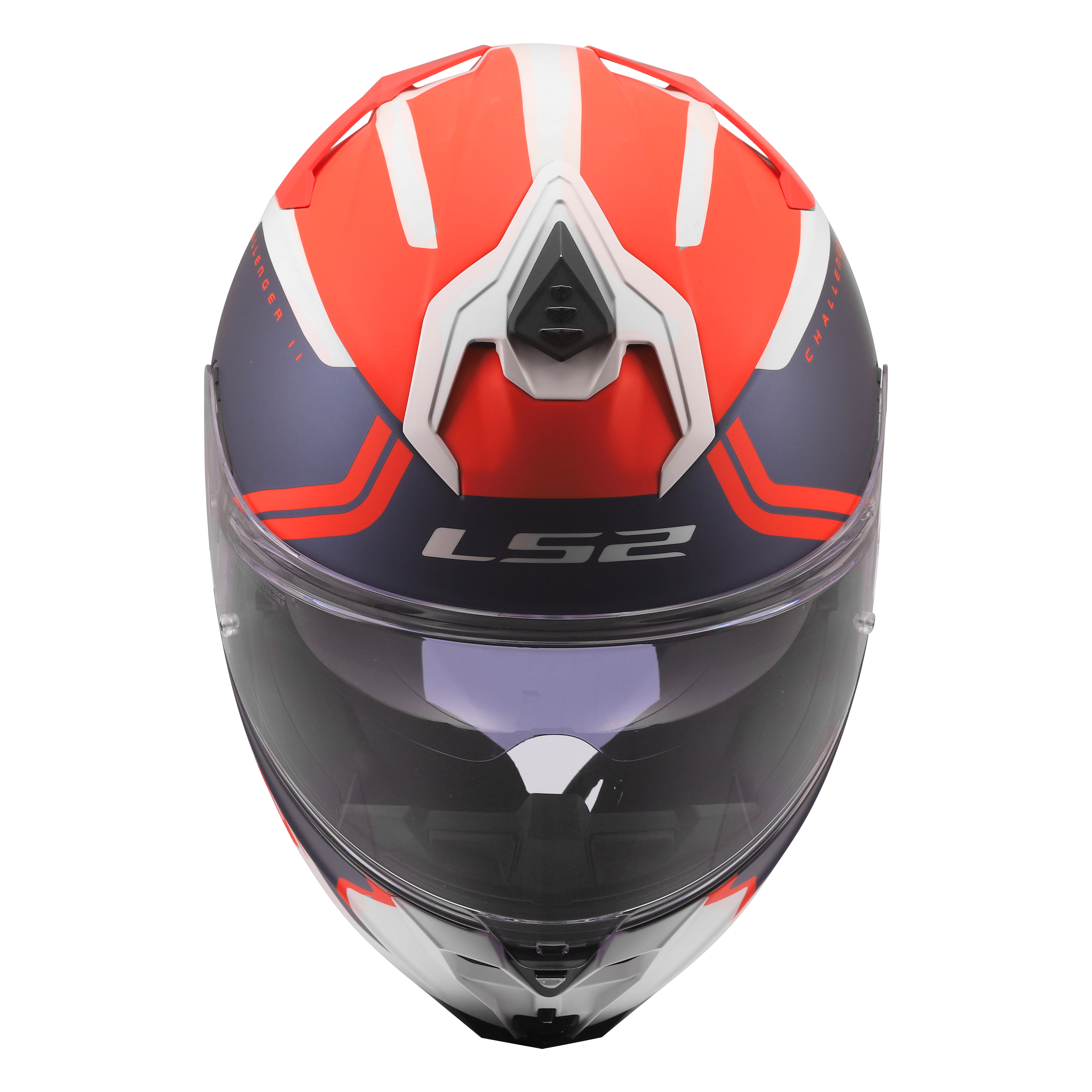 LS2 FF817 CHALLENGER II TITAN WHITE BLUE RED 168170602 (9)
